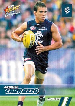 2008 Select AFL Champions #29 Andrew Carrazzo Front